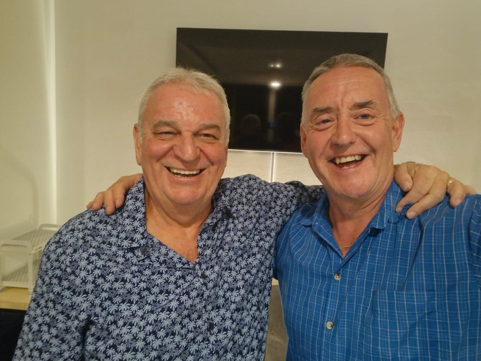 Ray Ferguson reunited with Kenneth Thompson in Singapore in 2025